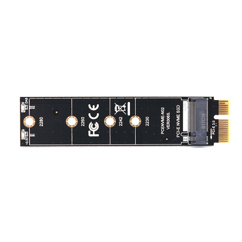Pcie To M2 Adapter Nvme Ssd M2 Pcie X1 Raiser Pci-E Pci Express M Key Con.l8