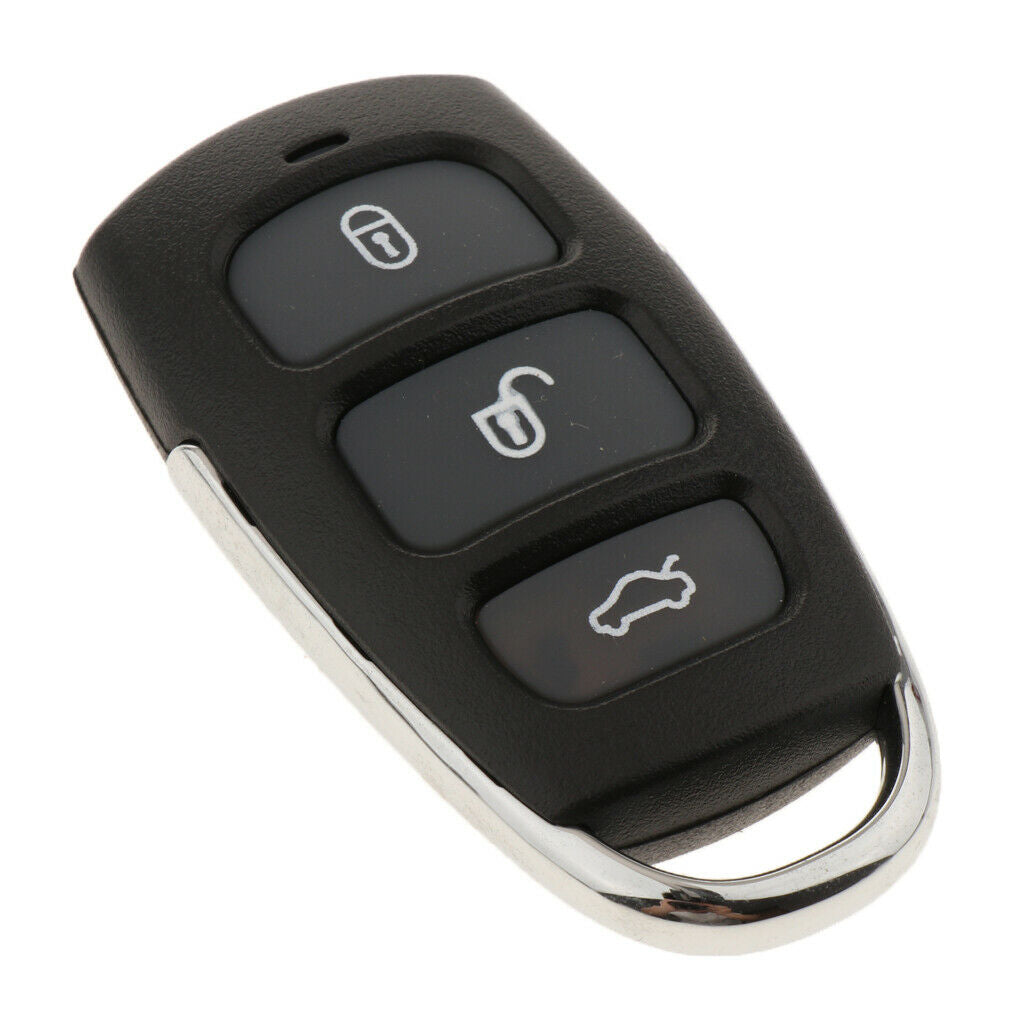 1 PC Black Silicone Rubber Keyless Entry Remote Key Fob for Hyundai Kia  3+1