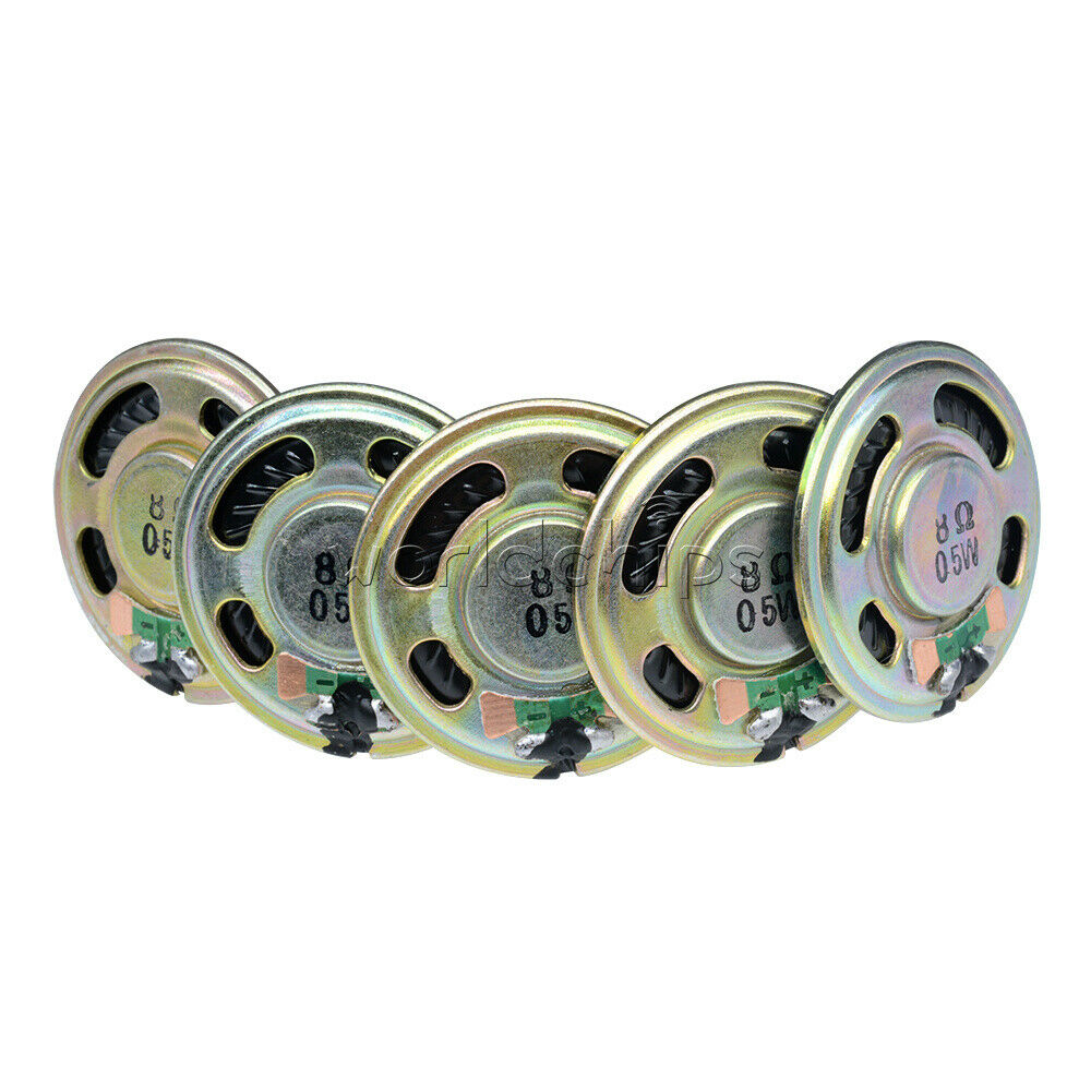 10Pcs Small 8Î© 0.5W Trumpet 36mm Diameter Loudspeaker Loud Speaker