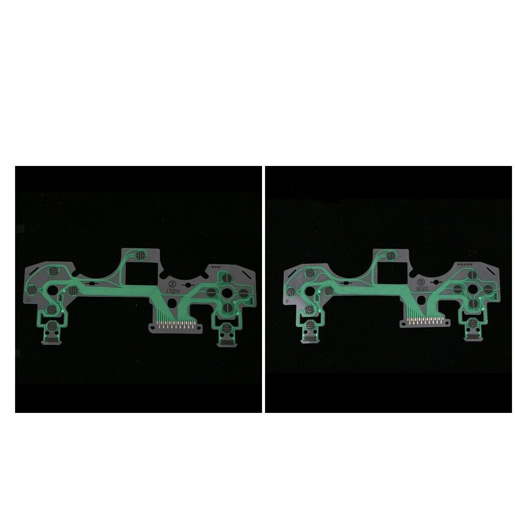 2 Pieces Flex Conductive Film Keypad Board Repair Part for Sony PS4 4.0/5.0