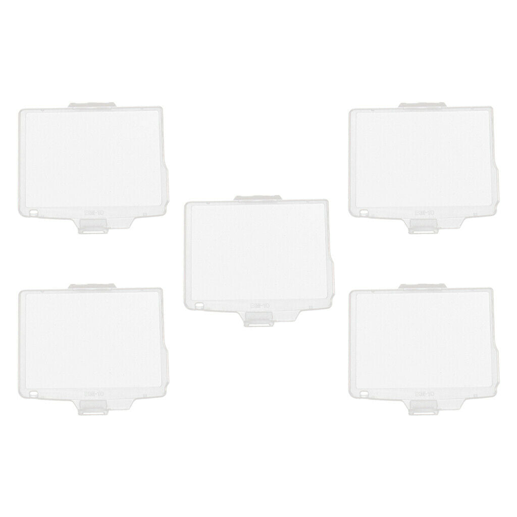 5pcs Clear BM-10 Screen Protector Cover fits   D90 Camera Accessories