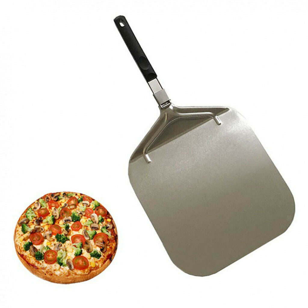 Pizza Peel Large Cake Lifter Folding Handle Cake Transfer Paddle Home Use
