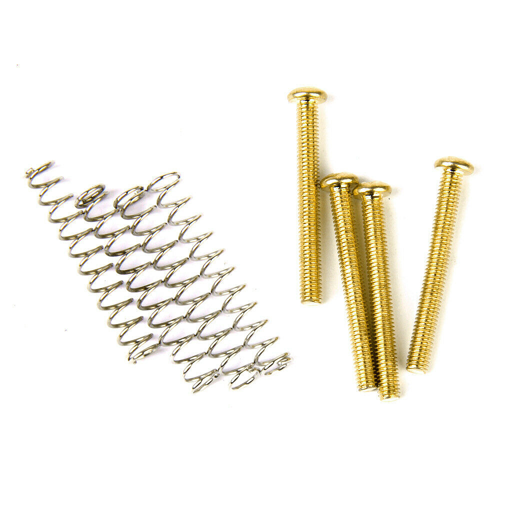 4 Humbucker Pickup Mounting Screws Springs 3mm For  SG ES Guitar