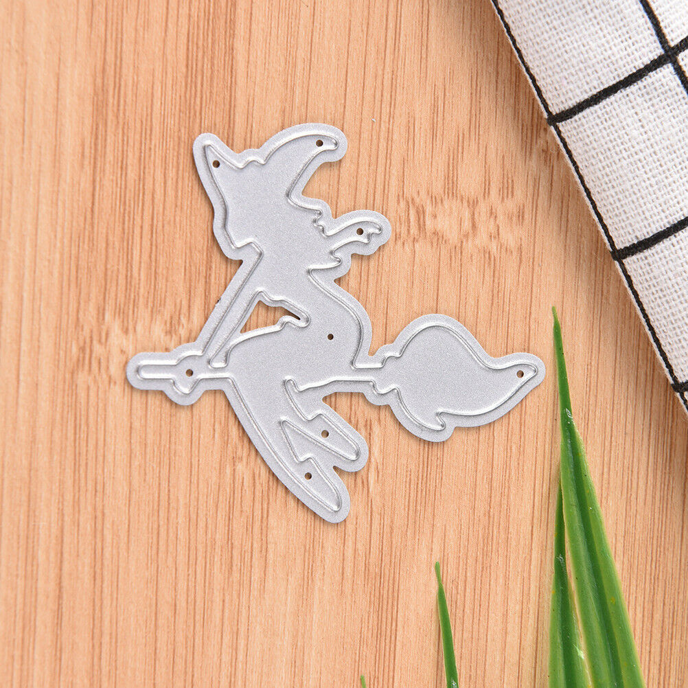 Halloween Witch Metal Cutting Dies Stencil for DIY Scrapbook Album Card M.l8