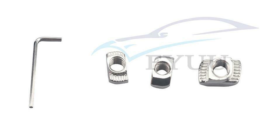 240 × 2020 Series T Nuts M3 M4 M5 T Slot Nut Hammer Head Fastener Nut Aluminum