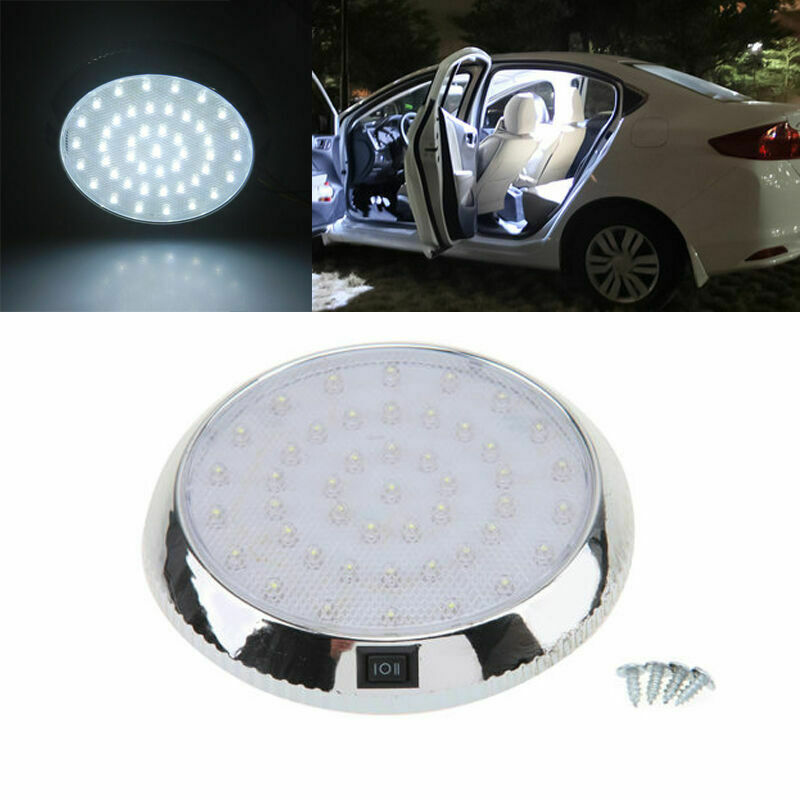 46 LED Car Auto Interior Indoor Roof Ceiling Dome Light White Reading Lamp