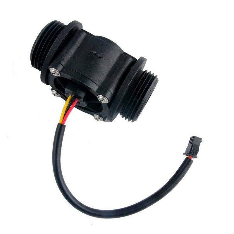 Dn25 Fs400A G1Inch Water Flow Sensor Hall Flowmeter Meter Counter 1-60L/Min 1.L8