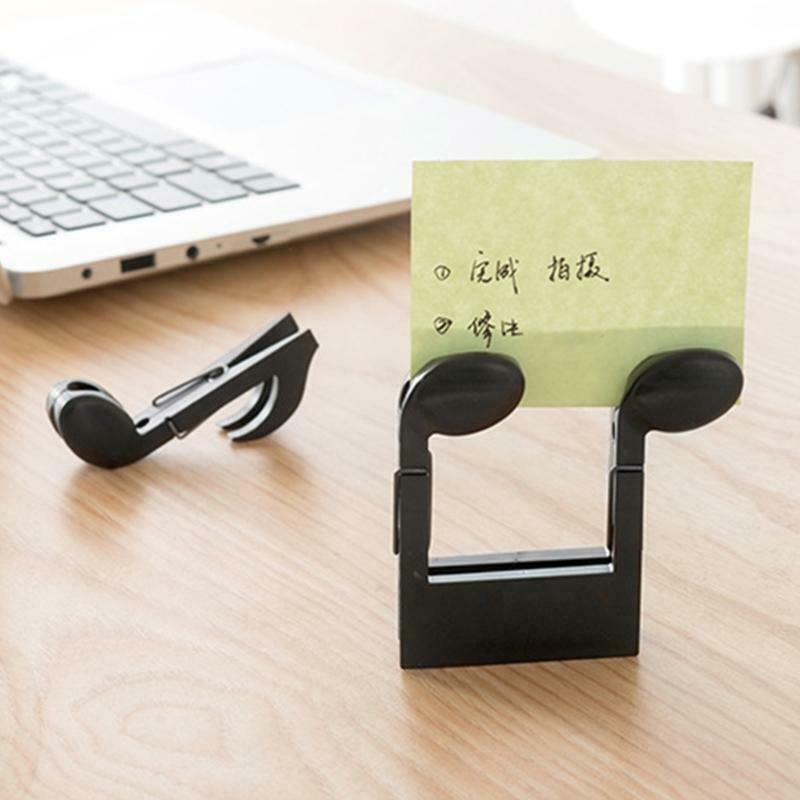 Multipurpose Musical Notes Shape Clothespin Food Sealing Clips Durable Hanging