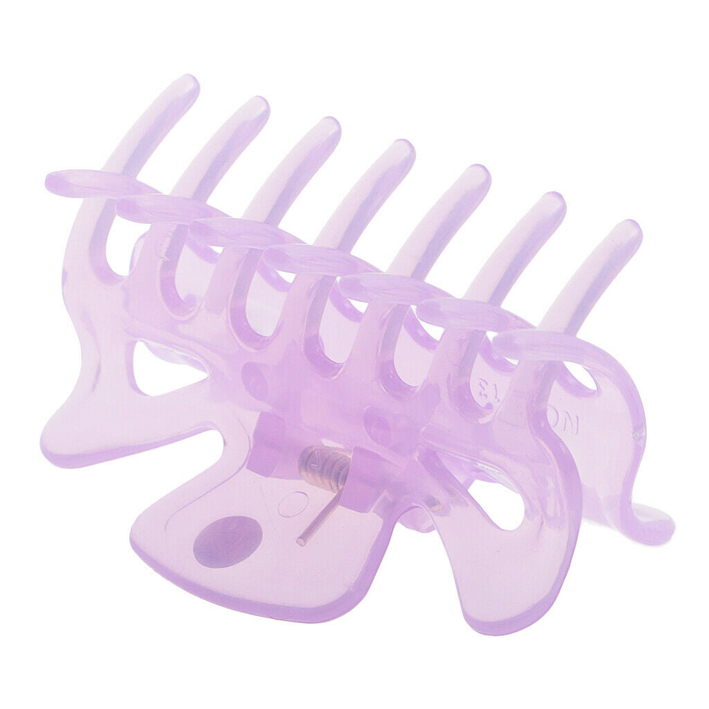 10pcs Plastic Hairdressing Hairdressers Butterfly Hair Claw Clip Clamps