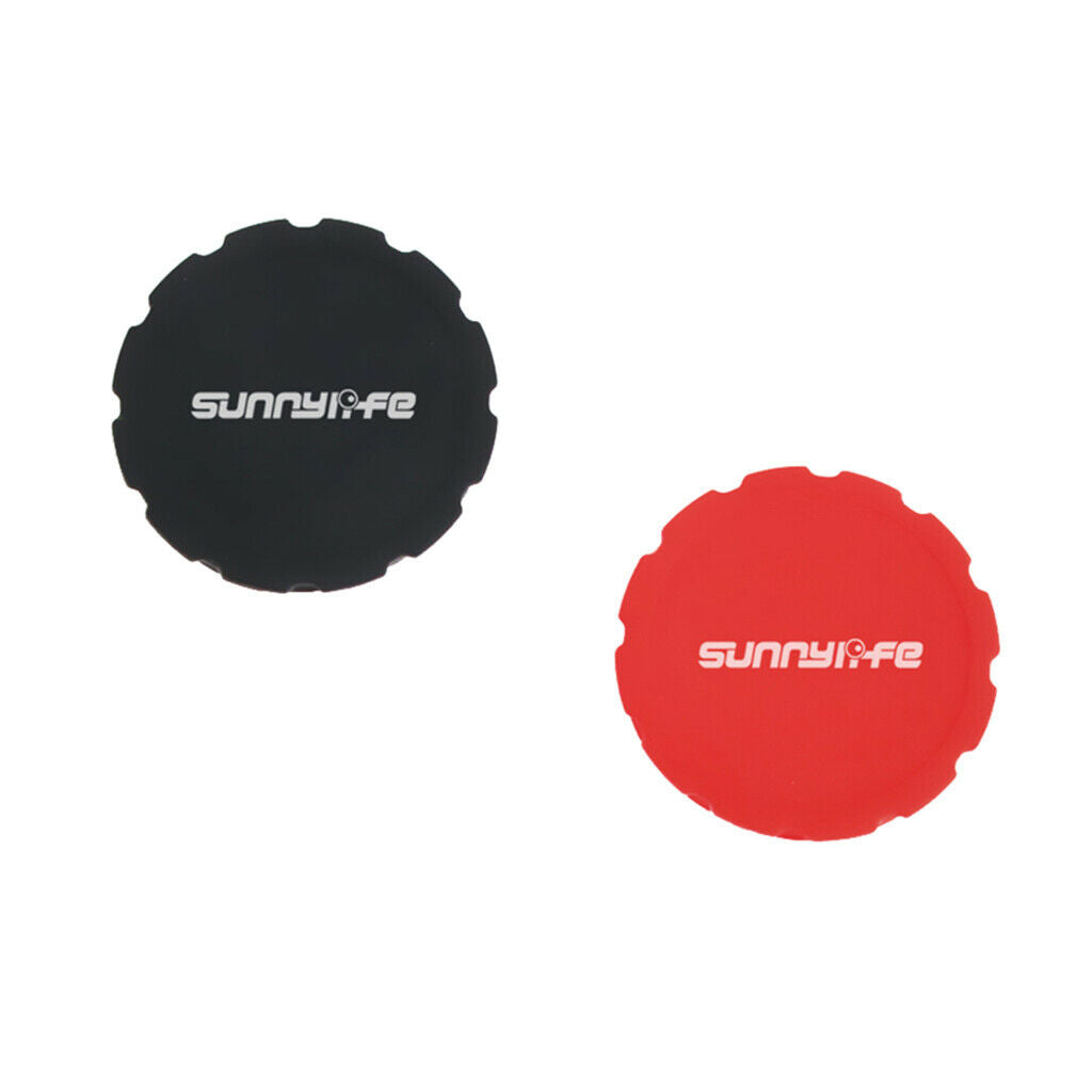 2pcs For DJI OSMO ACTION Camera Silicone Protective Lens   Covers Case
