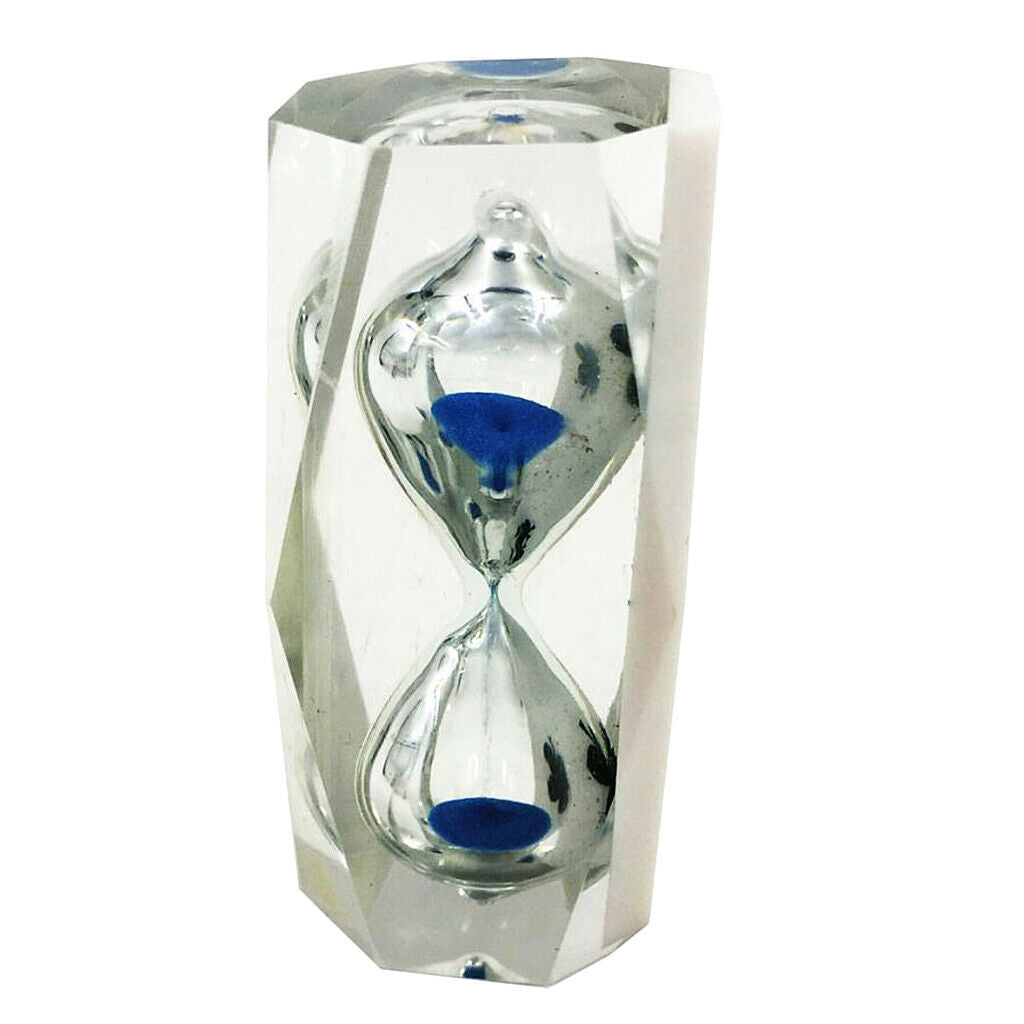 3 Mins Sandglass Children Kids Hourglass Sand Clock Timer Timing Tool Blue #