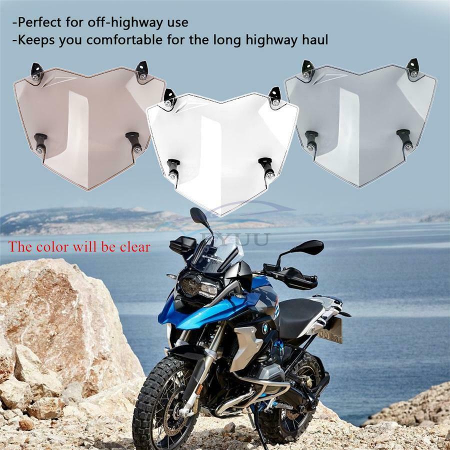 Motorcycle Transparent Headlight Shade For BMW R1200GS R1200 GS R1250GS LC 13-20