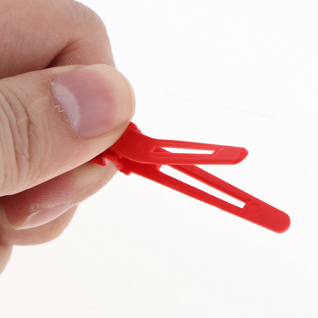 50pcs Multicolor Duckbill Hair Clip Clip Sections