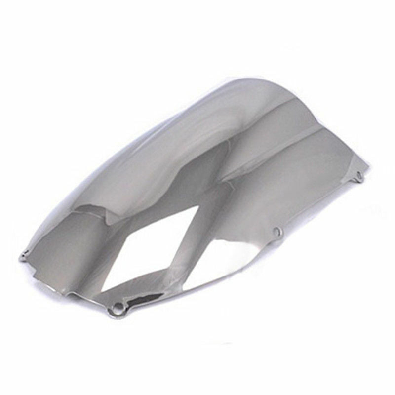 Chrome Motorbike Windshield  for Kawasaki NINJA ZX6R ZX 6R 636 2000-2002