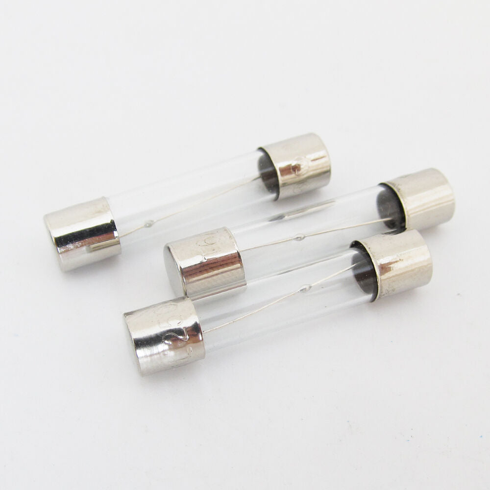 10Pcs 6x30 Slow Blow Time Delay Glass Fuse 6mm x 30mm 250V T6A Slow Blow fuse