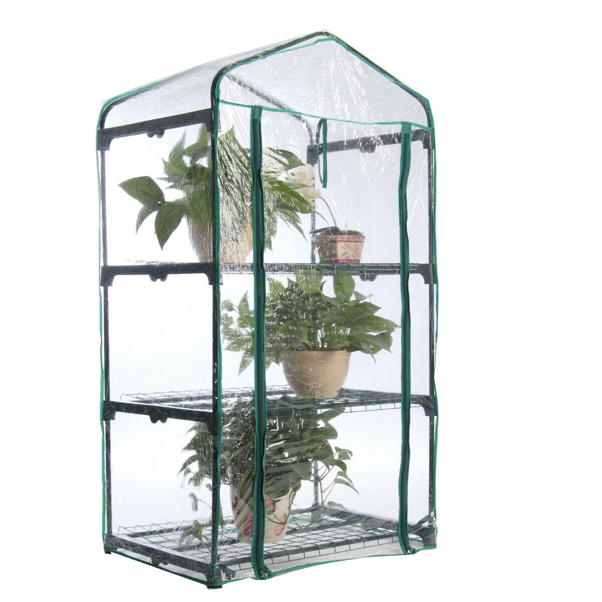 3 Tier Green House Portable Outdoor Warm Greenhouse Flower Plants Gardenin ï¼S â˜ª