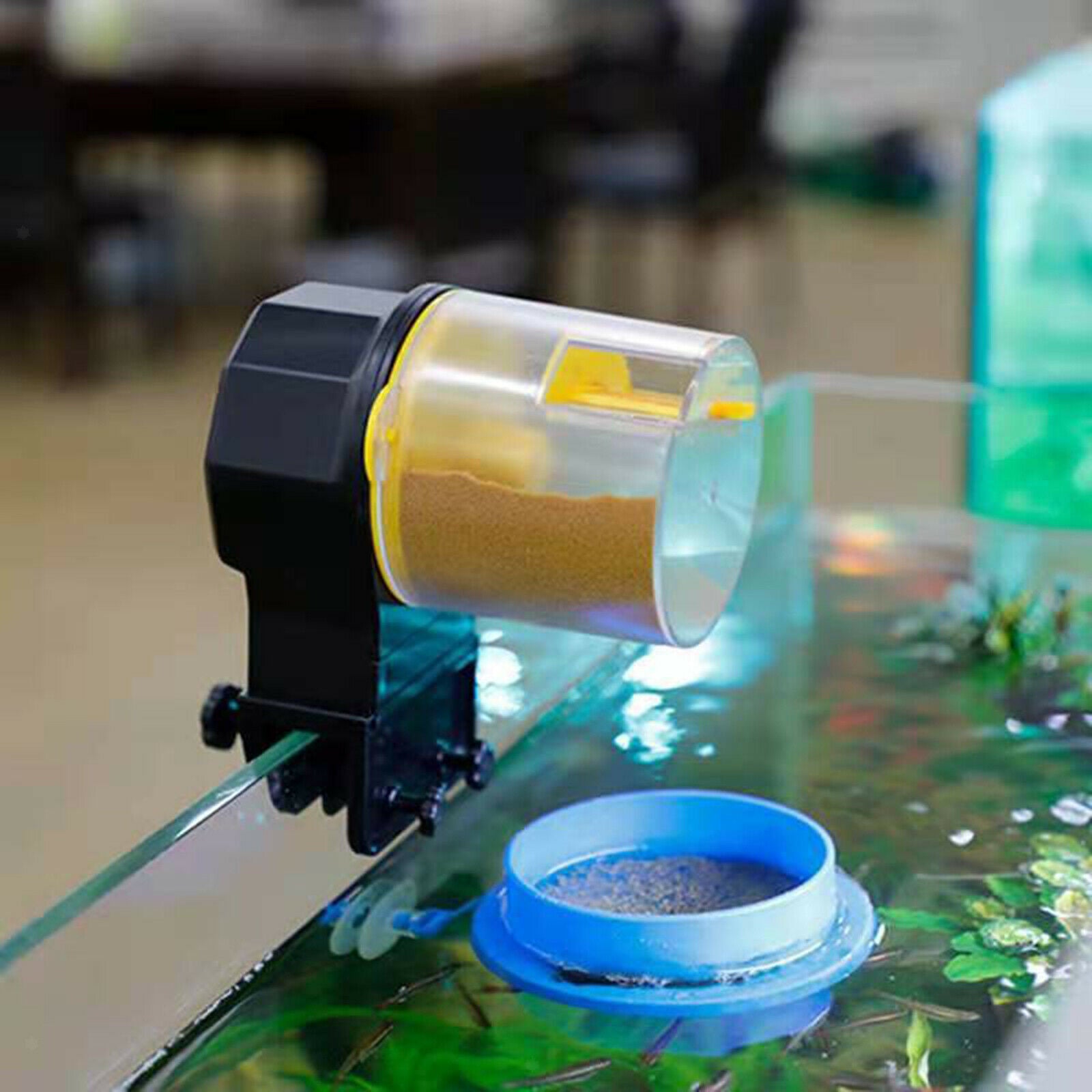 Smart Automatic Fish Feeder Aquarium Auto Feeding Timer Feeders on Vacation