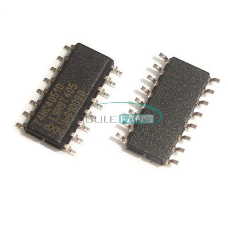 10PCS 74HC4051D Chip Analog Multiplexer / Demultiplexer SOP-16 MF