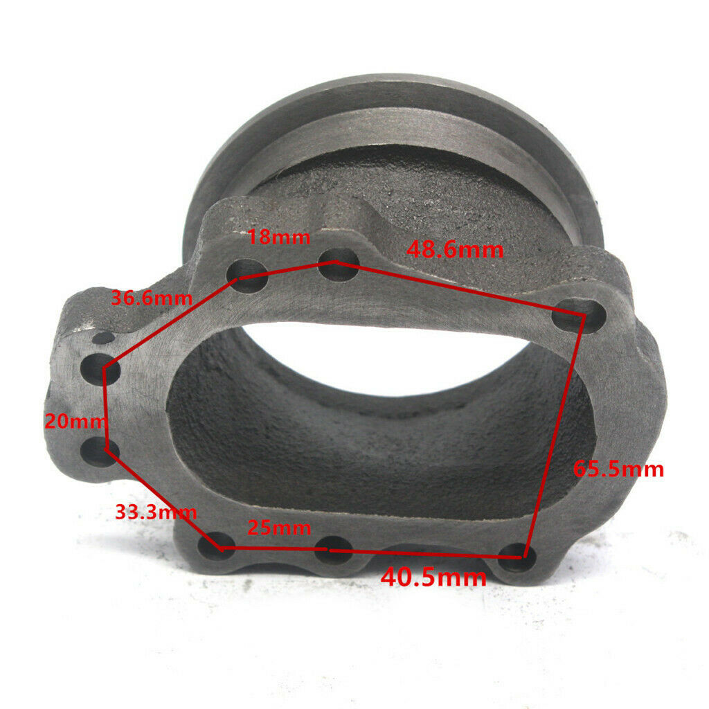 GT25 GT28 8  Turbo Downpipe Flange To 3" V-Band Conversion Adaptor Kit