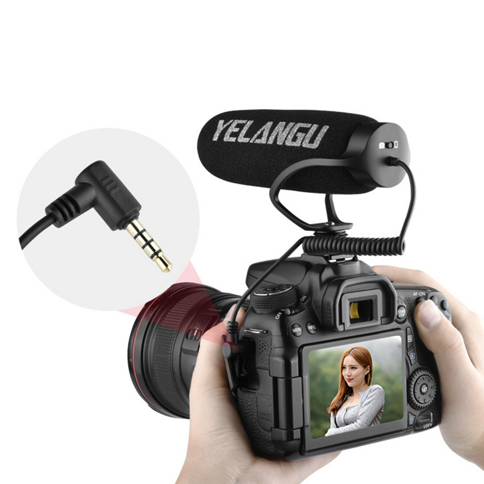Universal On-Camera Condenser Video Microphone for Cameras and DV Camcorders