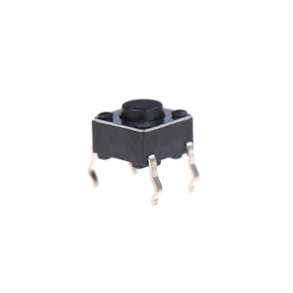100Pcs 6x6x4.5mm Panel PCB Momentary Tactile Tact Push Button Switch  Re