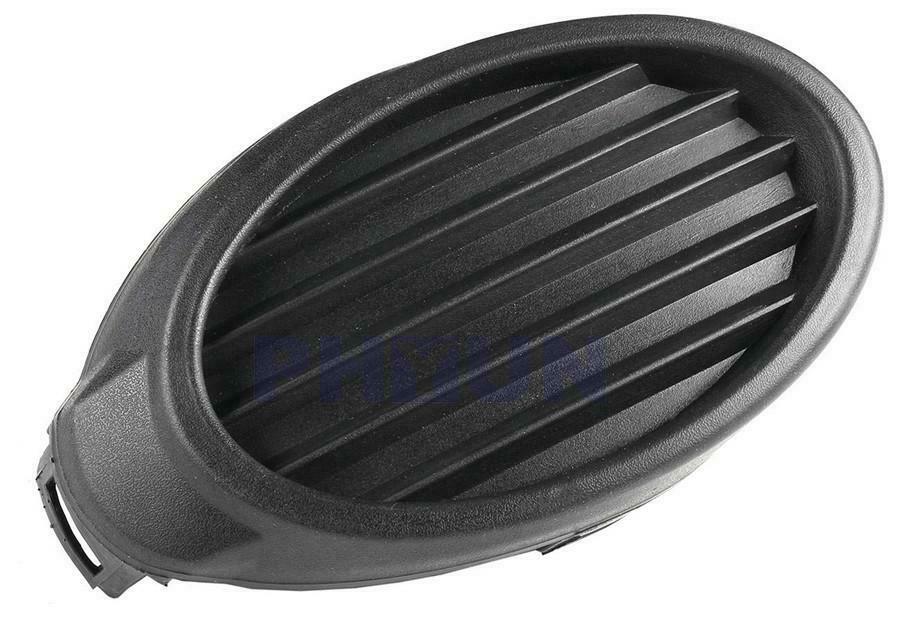 Pair Black Matt Bumper Fog Light Grill Vent For Ford Focus FO1038116 ABS Plastic