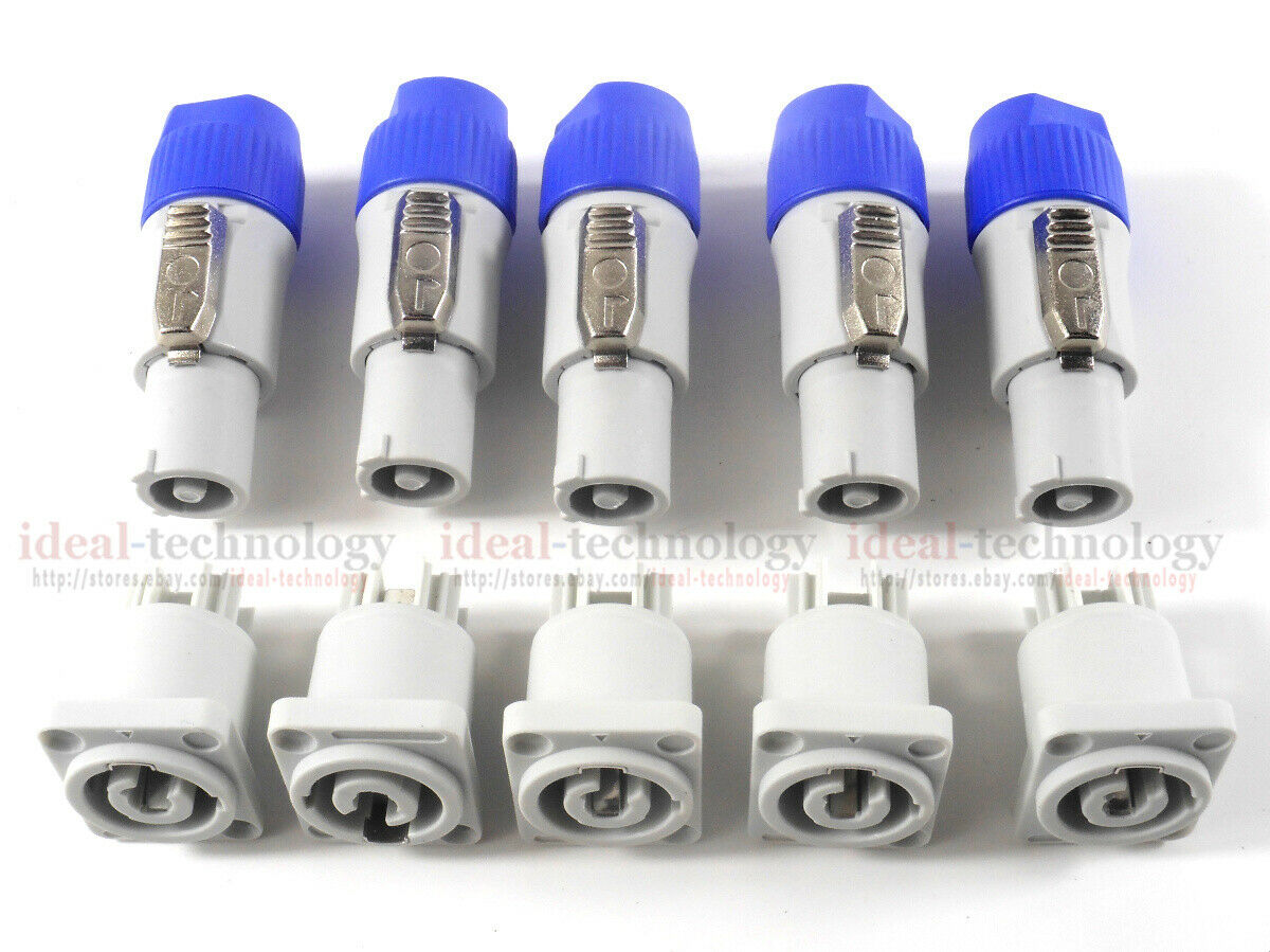 10pcs/lot ProCraft Male Female Cable End Power Out PC-TSC044 AC Gray 20Amp
