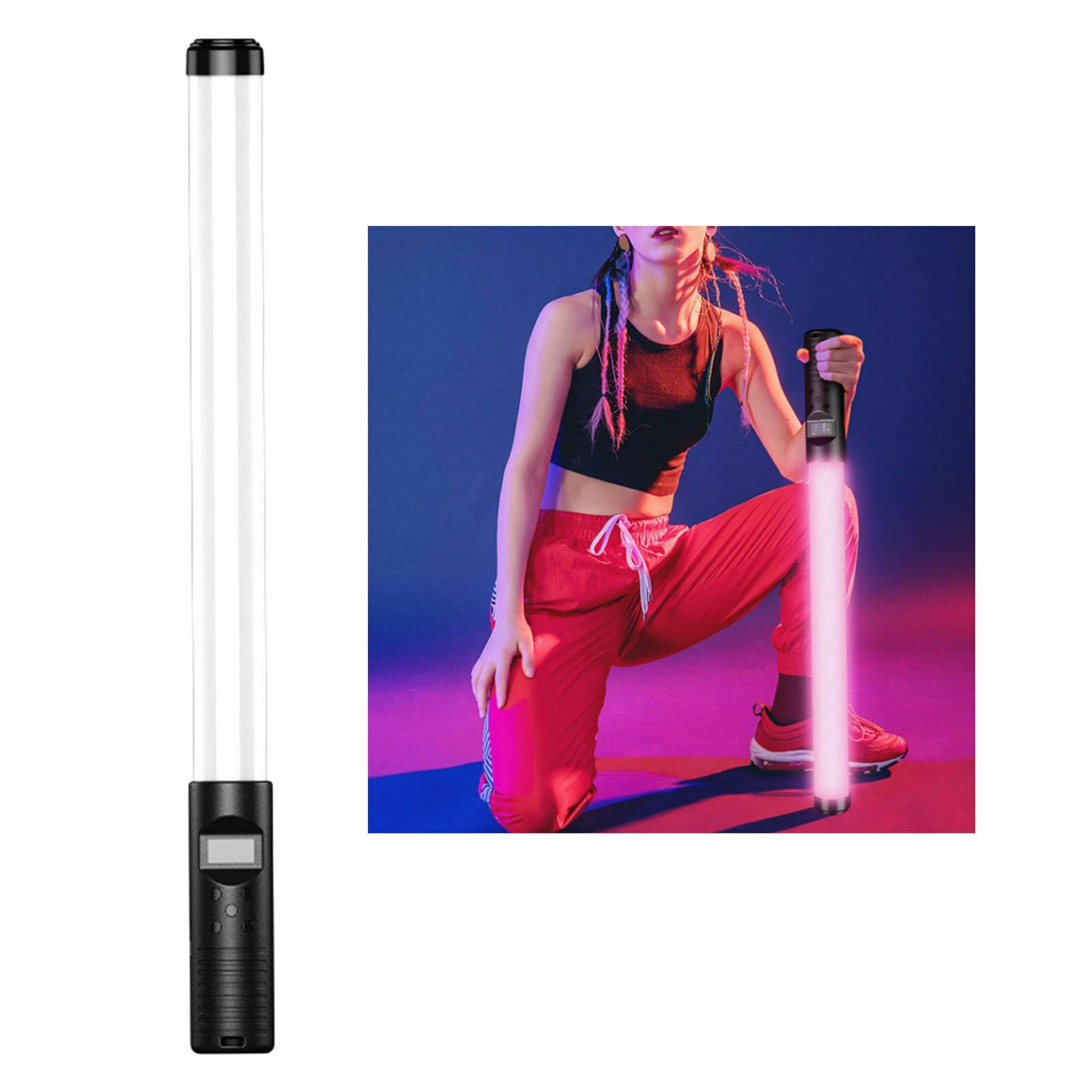 Colorful LED Fill Light Tube Lights Bar Remote Control Lighting Adjustable