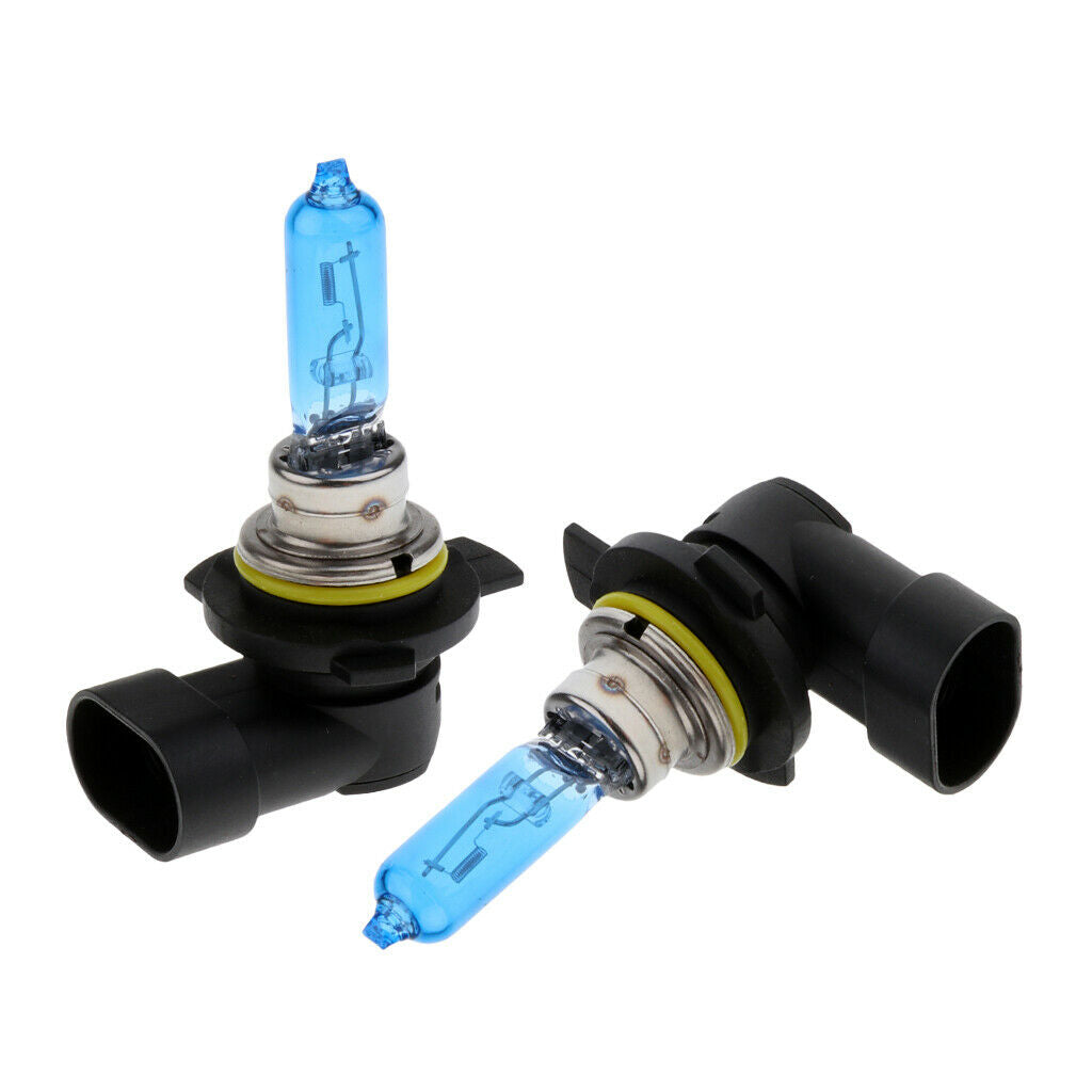 2 Piece 12V 55W 9012 5500K High Performance Headlight Driving DRL Bulb