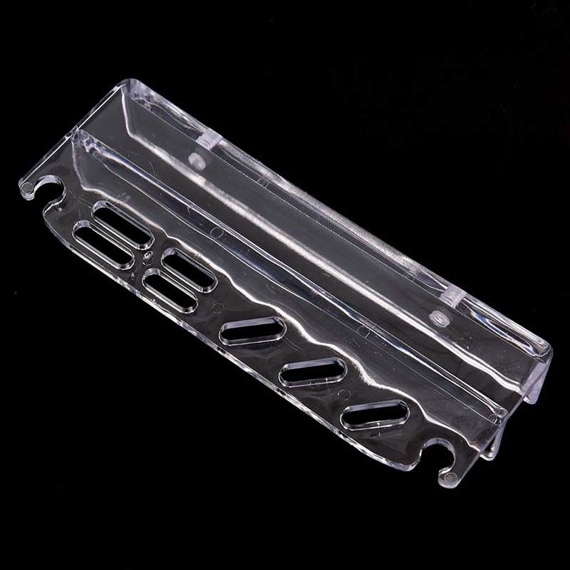 Acrylic water plant tool maintenance side holder aquarium tank tweezer scisso TL
