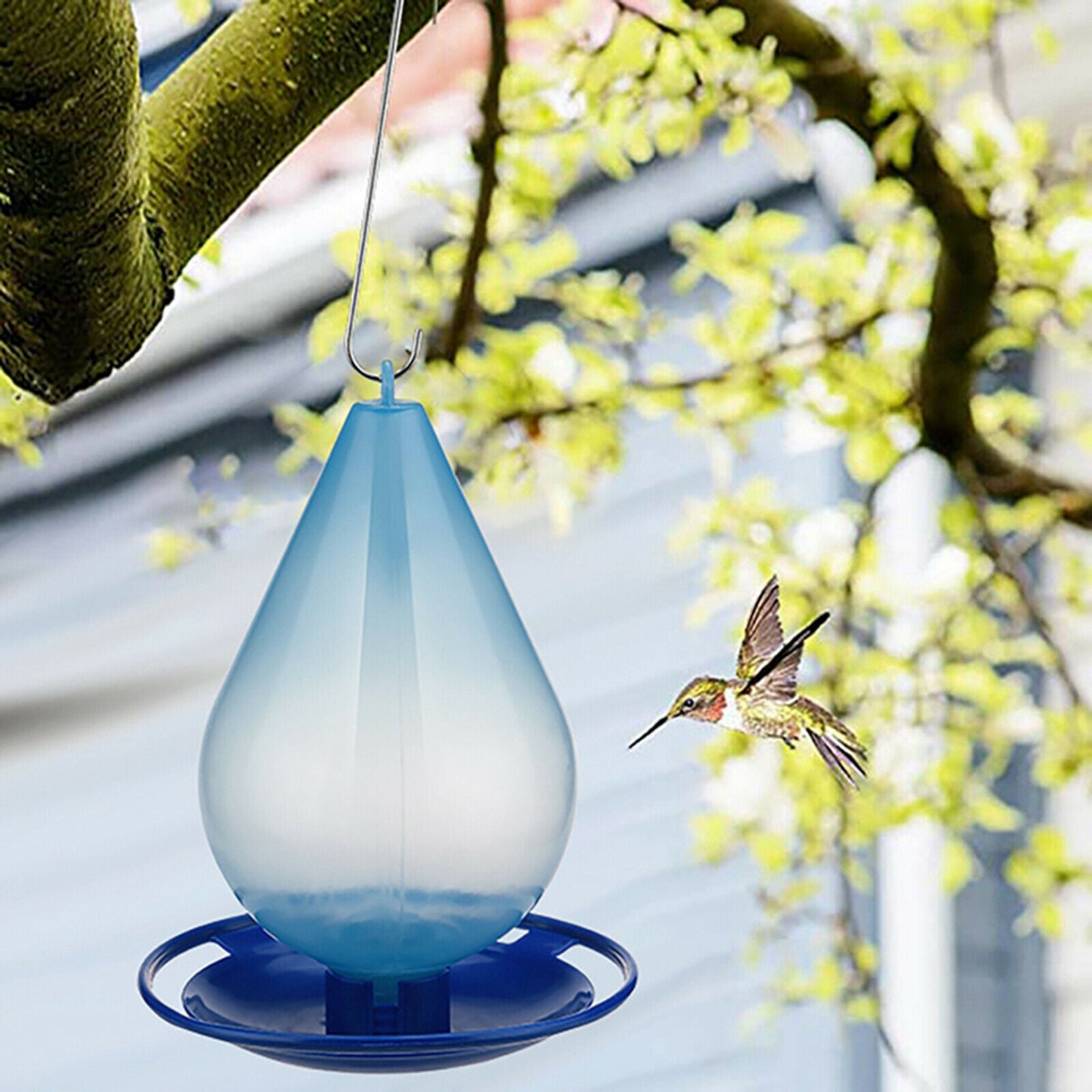 Courtyard Patio Leak Proof Hummingbird Nectar Feeder Refill Humming Feeder