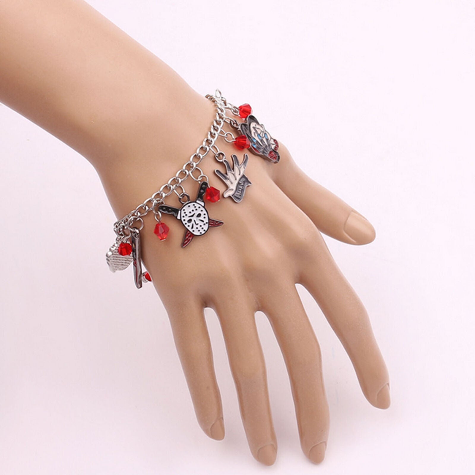 Horror Fashion Novelty Charm Bracelet Movie Film Series with Gift Box
