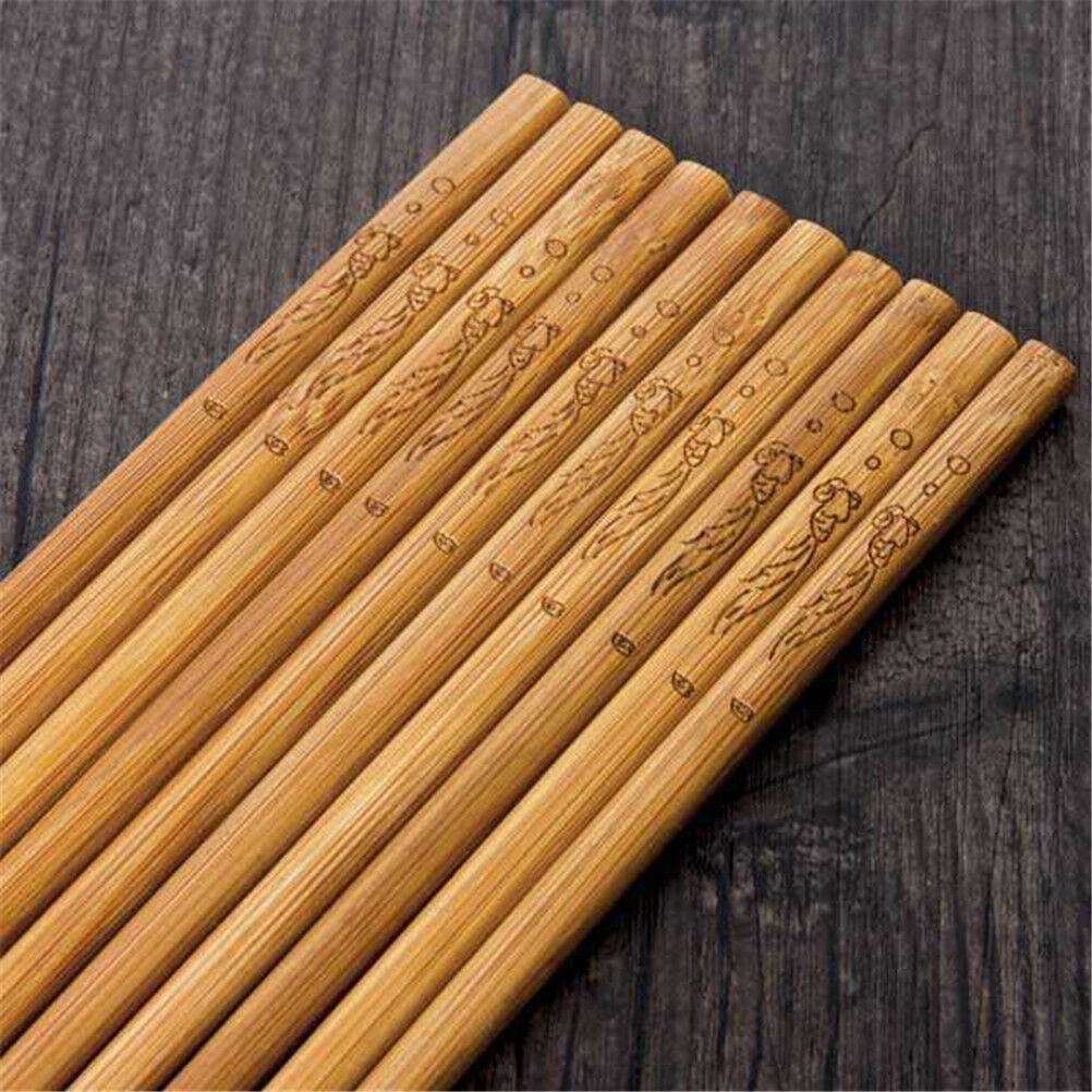Bamboo Chopsticks Japanese Chopstick Kid Chop Sticks Sushi Sticks Chinese.l8