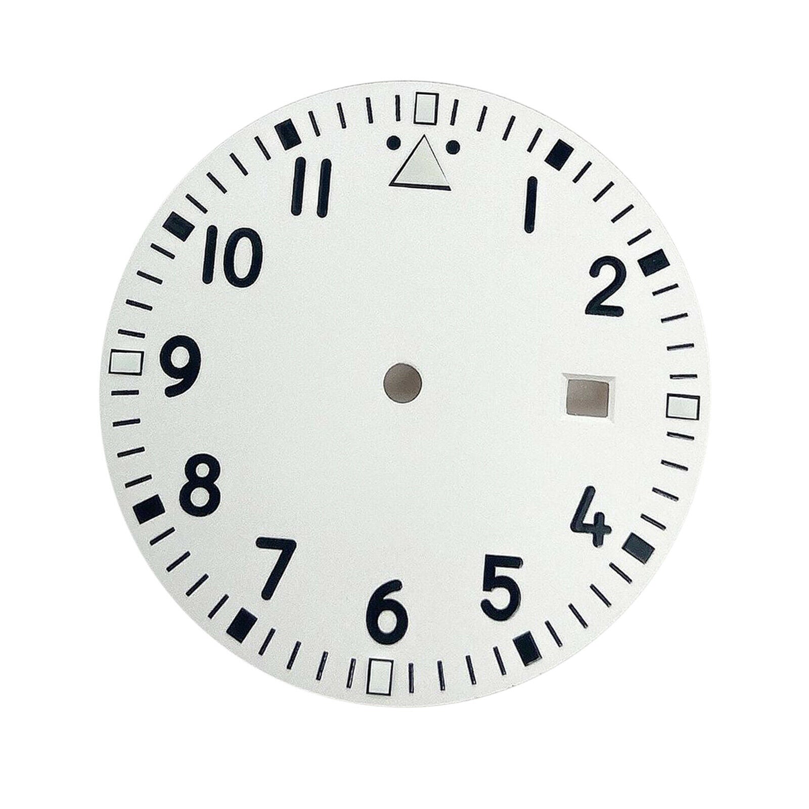 1.31inch Watch Dial Repair Part Calendar Display for   2813 White