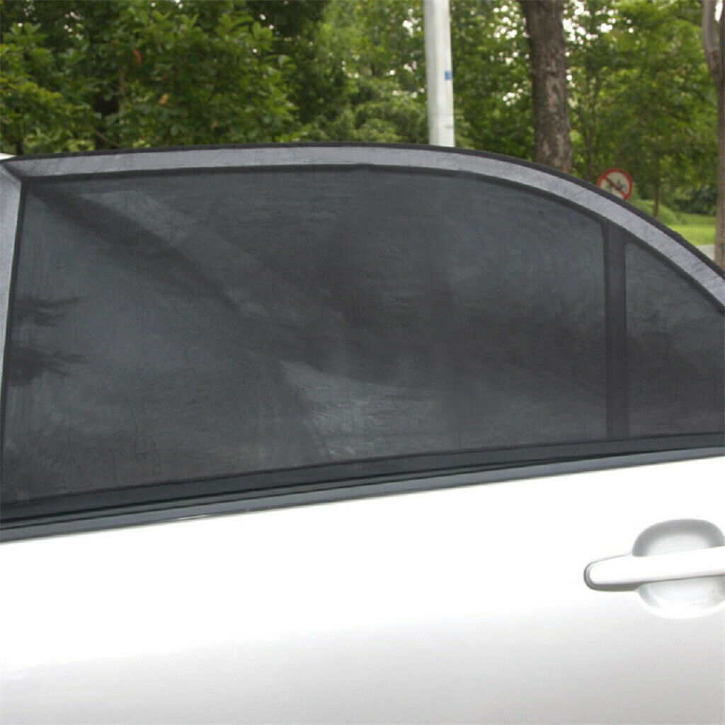 2 Pcs Universal Adjustable Ultraviolet Sunshade Shield For Automobilo