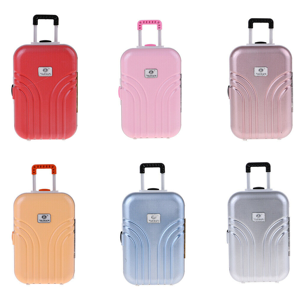 Ballerina Music Box Suitcase Shaped Mechanism Musical Box Gift Orange