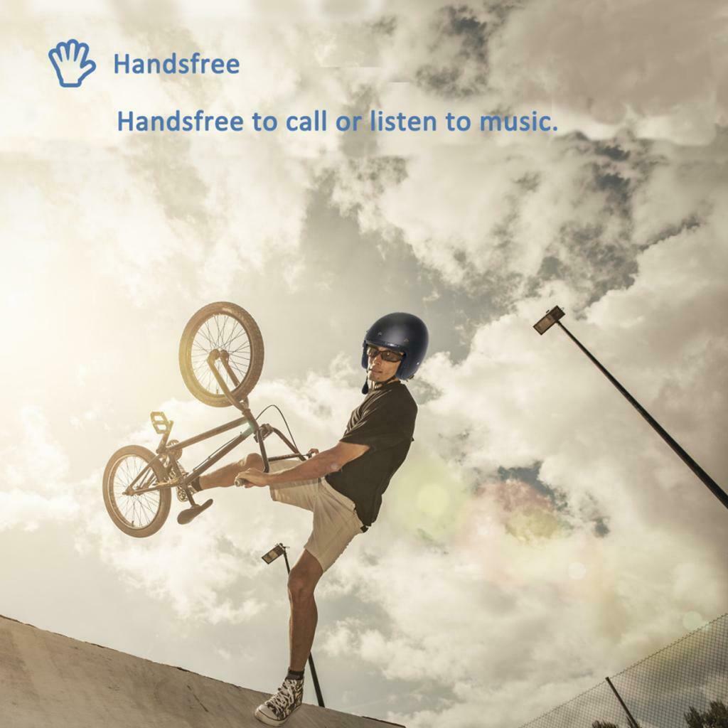 Bluetooth5.0 Helmet Headset Speaker Accessory Motorcycle Intercom Interphone