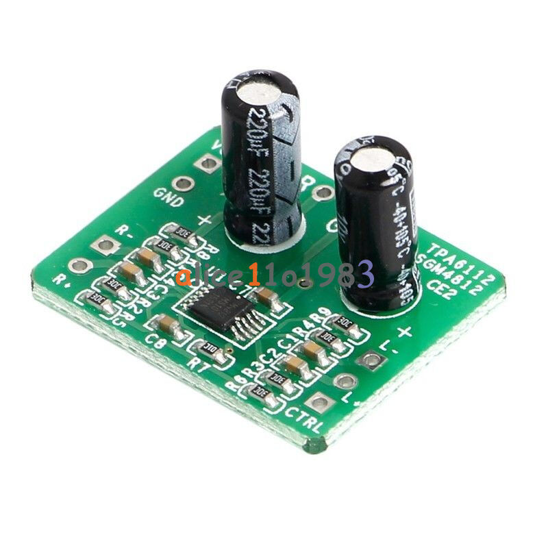 Headphone Amplifier Board Differential Balanced SGM 4812 HIFI Amp Module 150mW