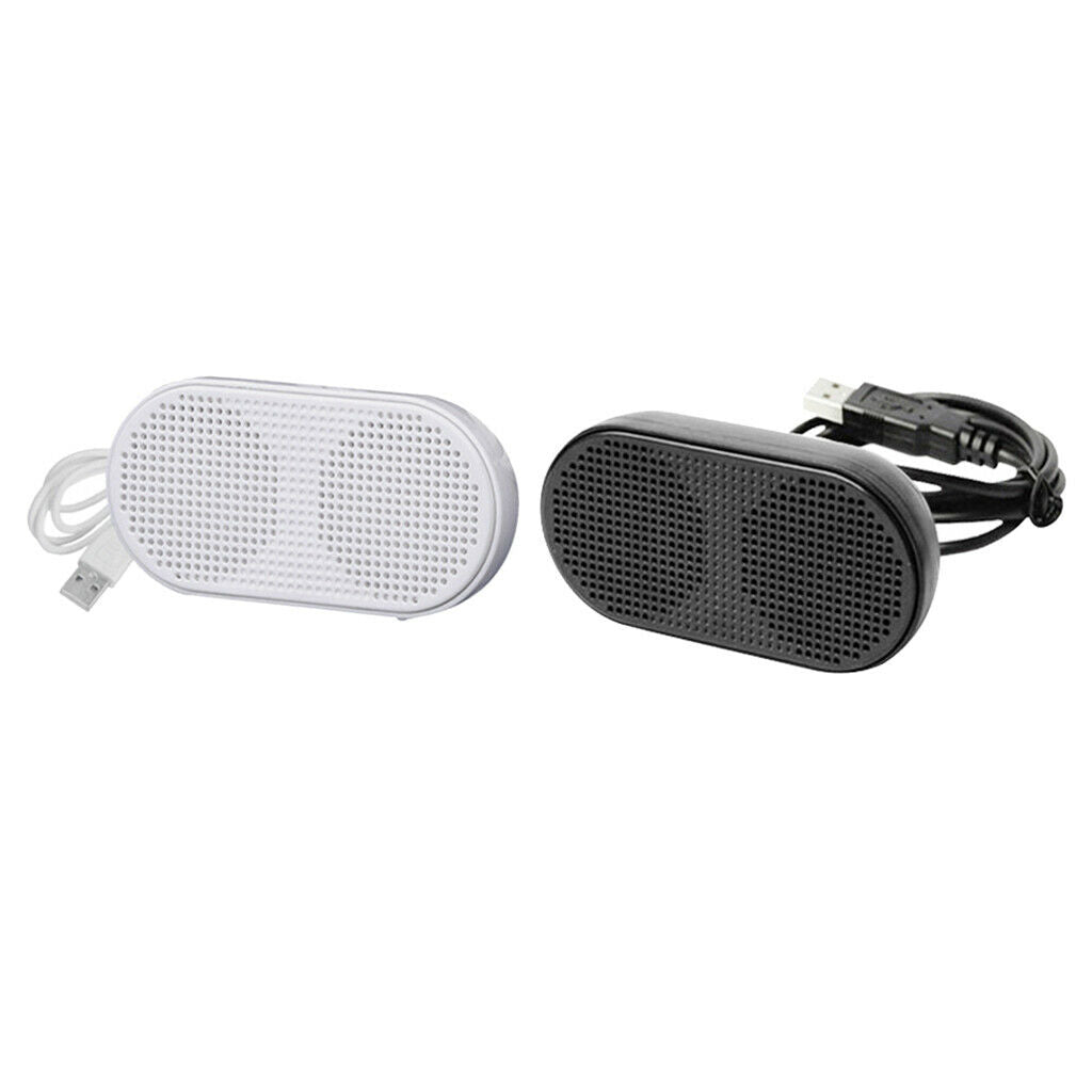 USB Mini Speaker Computer Speaker Powered Stereo Multimedia Speaker for Notebook