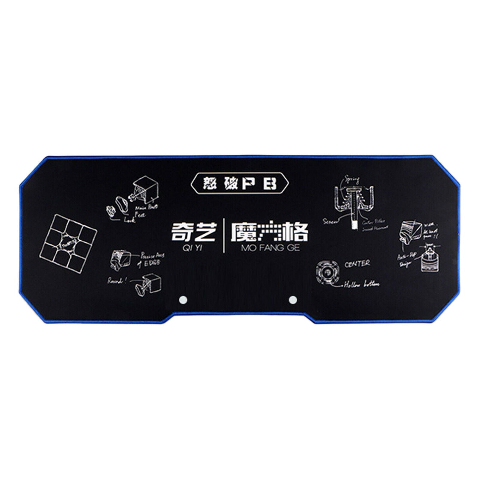 Timer Training Practice Pad Place Mat for G4 Pro Competition Clock Large