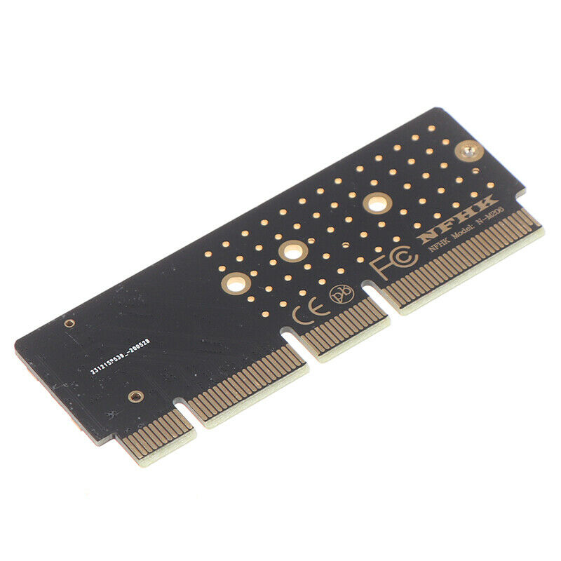 M.2 NVMe SSD to PCIe Card M2 Key M Driver Hard Drive Adapter x4x8x16 SlotY1