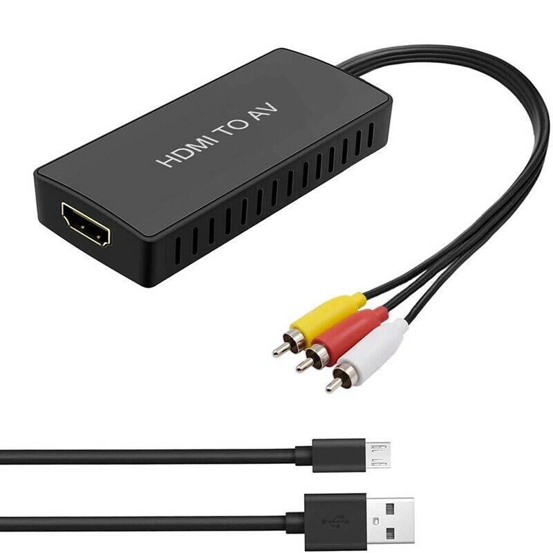 MI-COMPatible to AV Converter Supports Pal/Ntsc Compatible Fire Stick, for AppW8