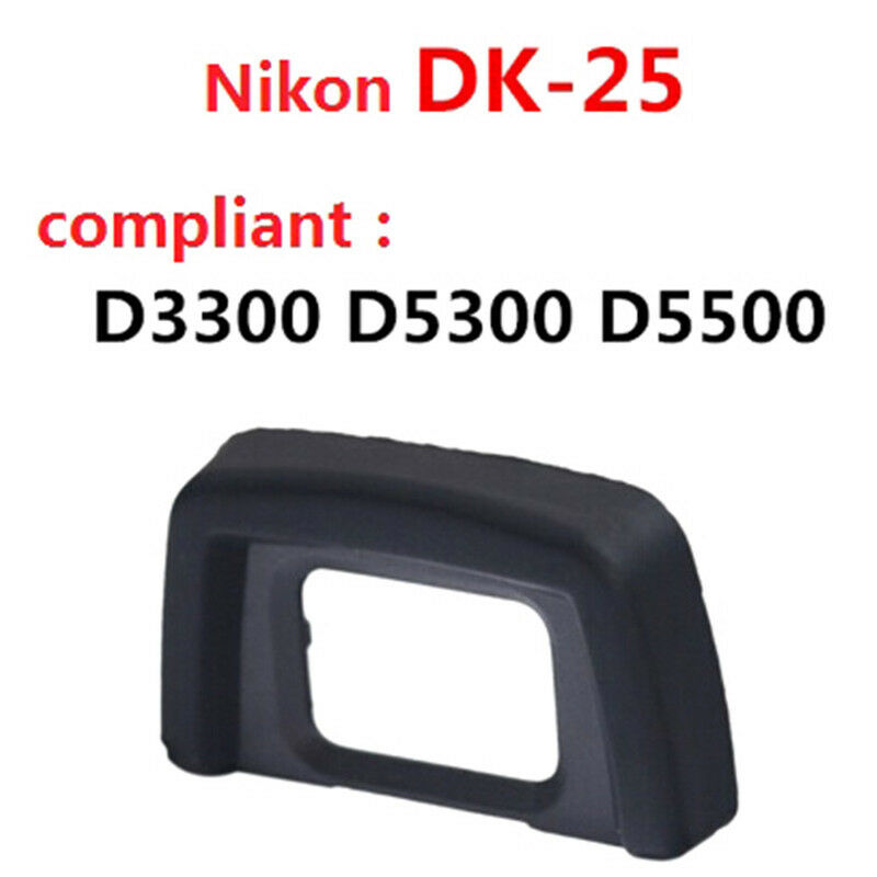 Replacement DK-25 DK25 Rubber EyeCup Eye Cup Eyepiece For NIKON DSLR D3300 BDAU