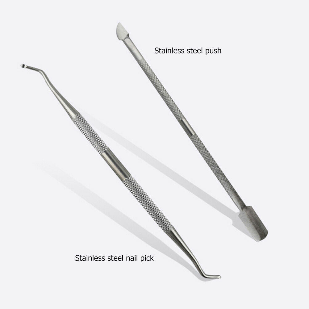 15pcs Foot Manicure Set Peeling Foot Dead Skin Calluses Cuticles Remover @