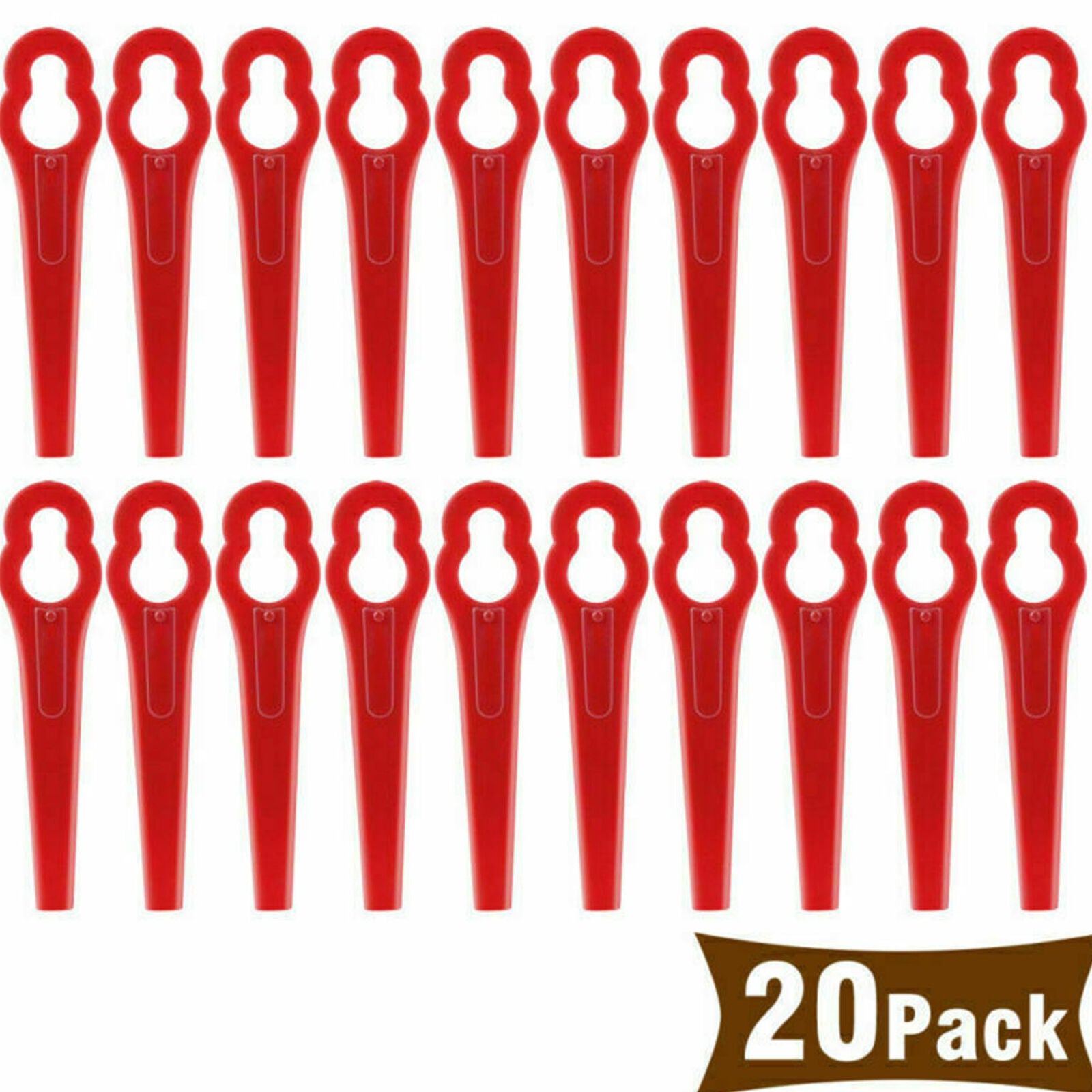 20pcs Piece Replacement Plastic Blades for ART 26 Li Cordless Grass Trimmer AC