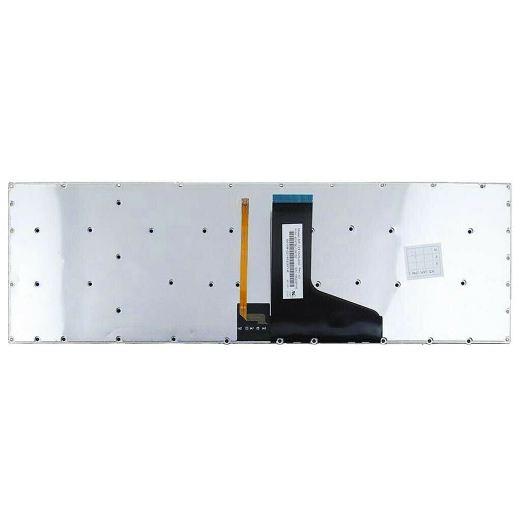 For   Satellite P50 P50t Laptop Keyboard US Backlit White Printing