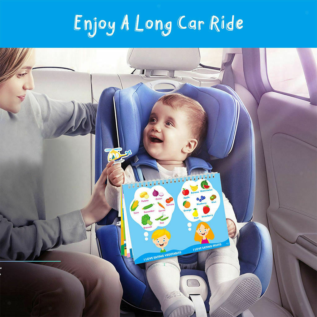 Quiet Busy Book 15 Themes Logical Thinking Multifunctional Activities Binder for