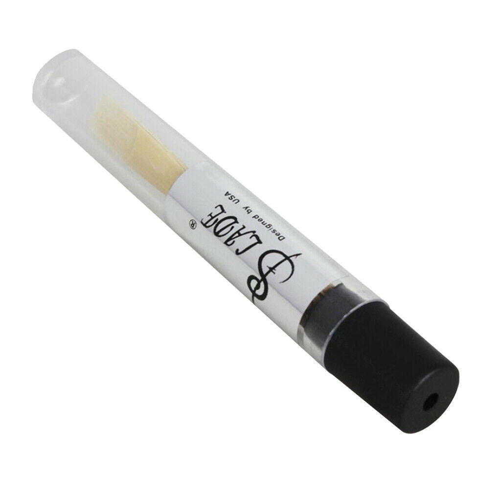 1pc Soft Oboe Reed Cork Reed with Plastic Case Tube for Wind Instrument Parts