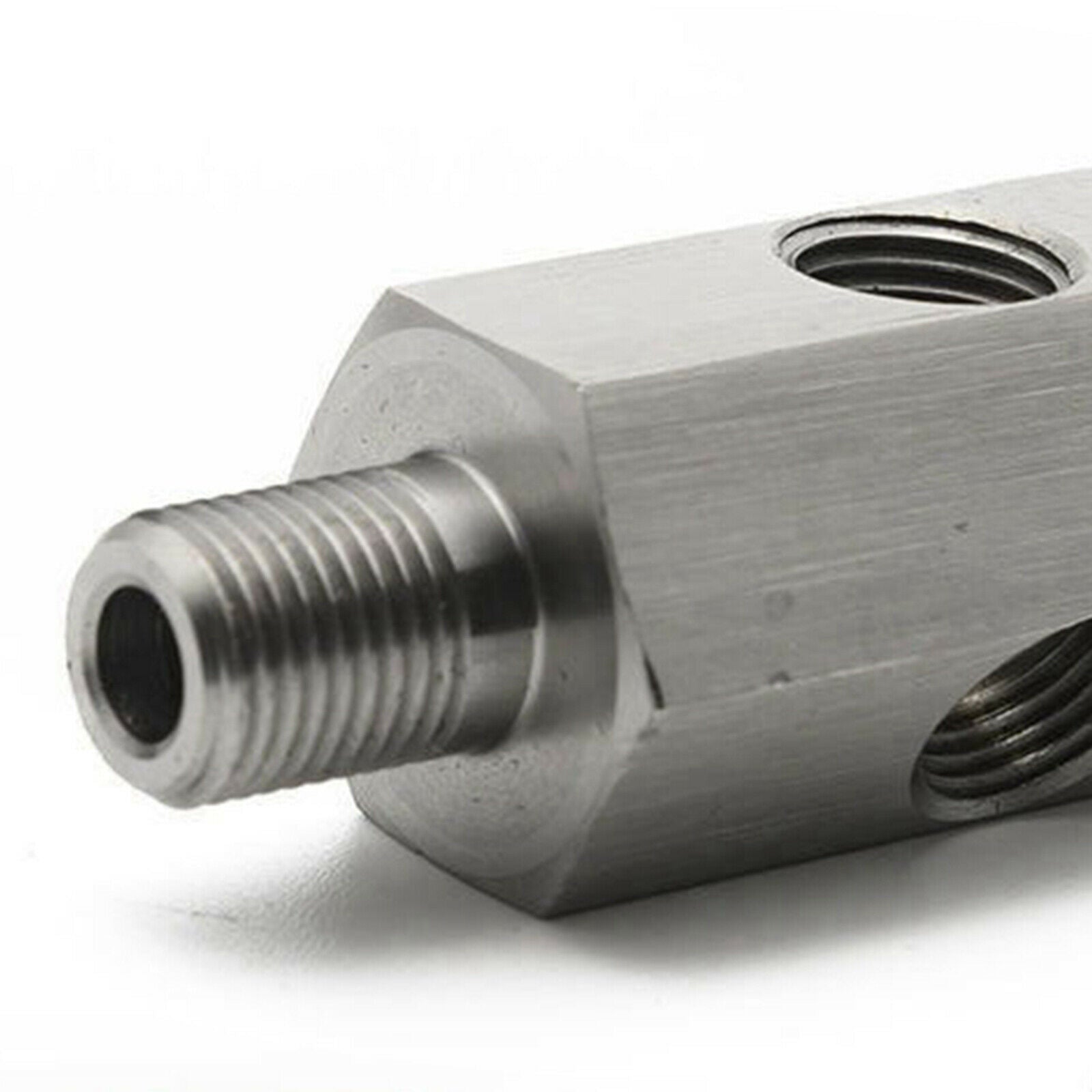 Stainless Steel 1/8in BSPT Oil Pressure Sensor Tee to NPT Adapter Parts