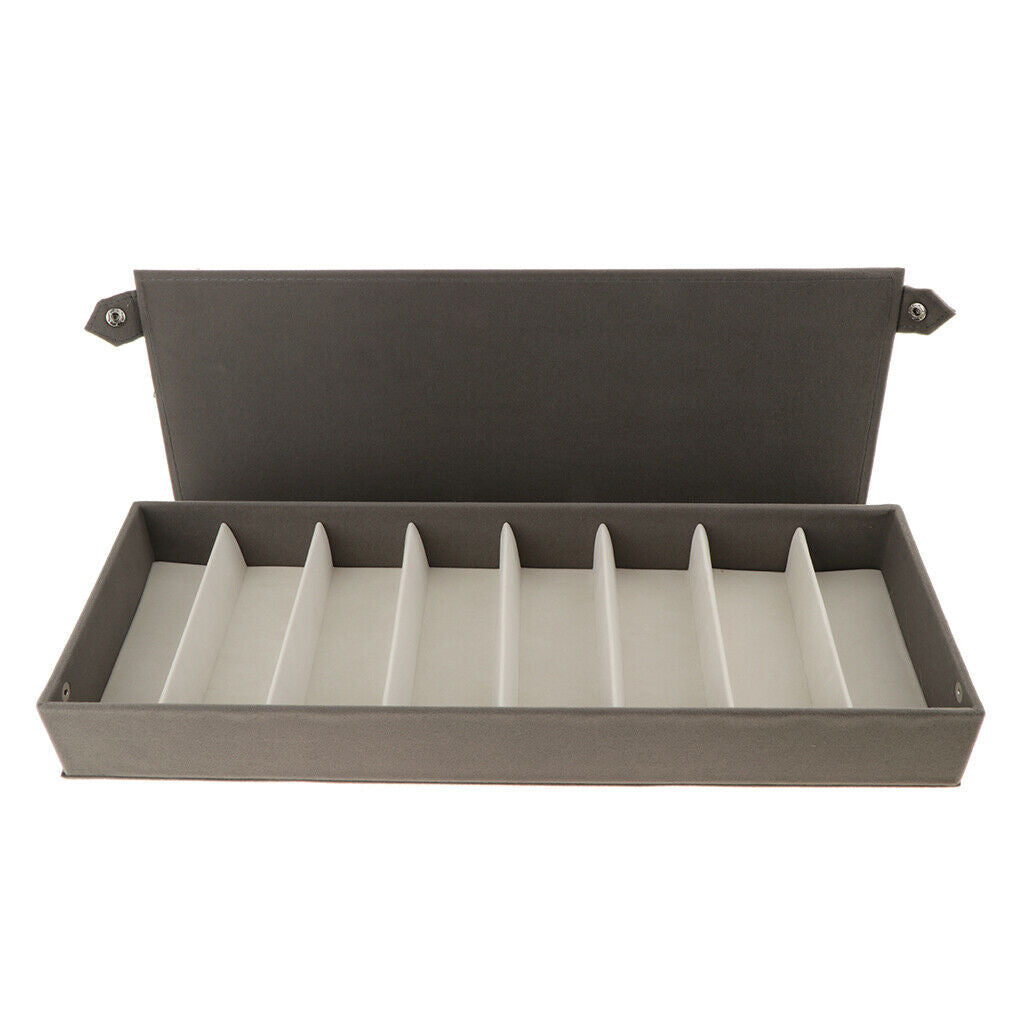 2x Eyeglasses Glasses Display Case Sunglasses Organizer Stand Box Tray